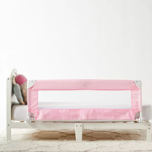 Baby Safe Safety Bed Rail - 120x42 cms 9427 - Product DetailsEasy to install and use, this Baby Safe safety bed rail is a must-have for families with a new baby. The design creates a safe enclosure for your child on the bed. Made with natural silk cloth and non-toxic nylon mesh, the bed rail will be gentle against your child's skin. It's compatible with most mattress types and beds.General SpecificationsAge GroupNew Borns (0-12 months)Feature 1Perfect for single mattresses, kid, twin bed, double, queen, and king.Feature 2Single easy press which folds down for easy access to the bed, allowing parents to sit bedside or change linens.Feature 3Natural material with silk cloth and non-toxic nylon mesh cloth. No smell, soft to touch, and good for baby’s skin.TypeSafety GatesGenderUnisex