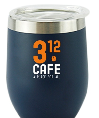 312 Caffe - Blue Mug