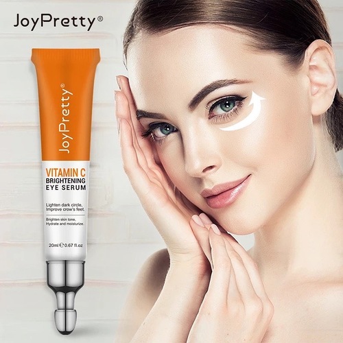 JoyPretty Vitamin C Whitening Serum - سيرم فيتامين سي المركّز مع هيالونيك أسيد و مضادات الأكسدة و مجموعة فيتامينات مذهلة  
 لتفتيح البشرة والعلامات الداكنة حول العين.  علاج و اخفاء الهالات السوداء. علاج و التخلص من انتفاخات حول العين. شد البشرة و علاج التجاعيد حول العين. ابراز جمال العين . 
 فعّال جداً و فوري ،و آمن لجميع أنواع البشرة. سهل الاستخدام و عملي جداً، غير دهني و سريع الامتصاص. 
 الحجم: 20 ml