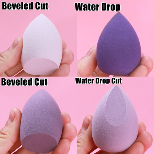4Pc Beauty Egg Makeup Blender Cosmetic Puff Makeup Sponge Cushion Foundation Powder Sponge