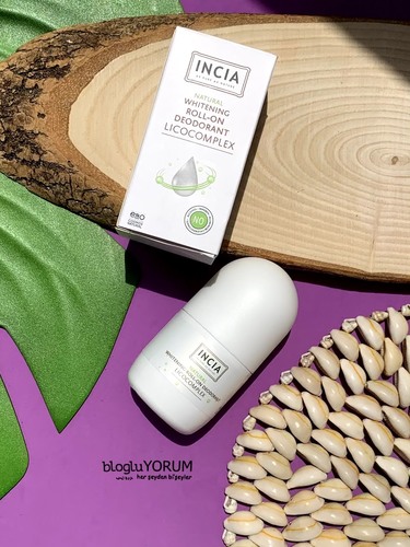 Incia natural whitening roll -on deodorant licocomplex