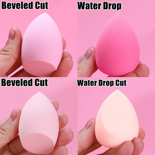 4Pc Beauty Egg Makeup Blender Cosmetic Puff Makeup Sponge Cushion Foundation Powder Sponge