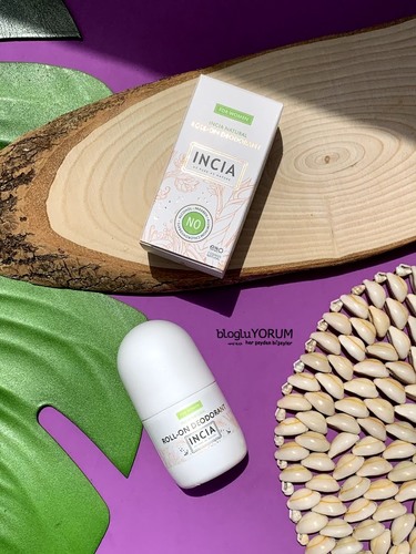 Incia natural  roll -on deodorant  for women