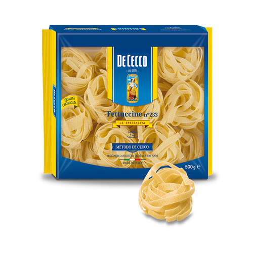 DeCecco Fettuccine Nidi Semola - 500g  