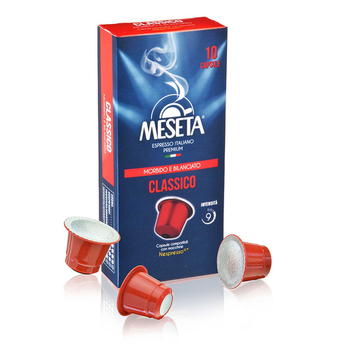 Roasted and Ground Coffee Capsules - CLASSICO - The Classico blend is obtained from a combination of Brazilian Arabica and quality Robusta from India, Africa and the Far East.


INTENSITY: ●●●●●


AROMA: A round-tasting blend, perfect for connoisseurs of the typical Italian espresso.