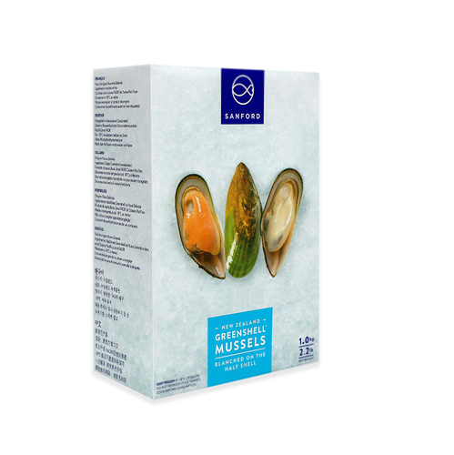 Half Shell Green Mussels - Premium Half Shell Green Mussels - Imported from NEW ZEALAND