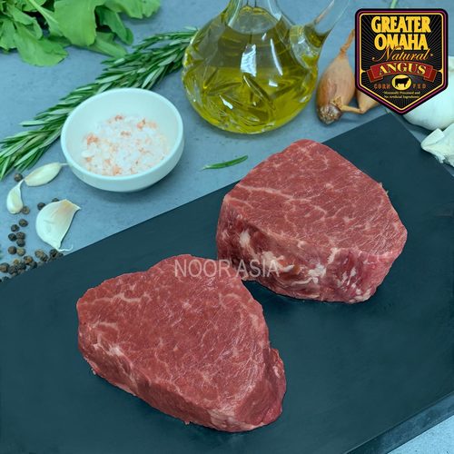 Fillet Mignon Steak 200g - Frozen USA ANGUS Beef Fillet Mignon (Tenderloin) Steak. Each piece approximately 200g