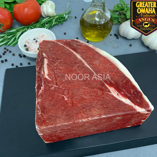 Beef Topside 1kg - Frozen USA NATURAL ANGUS Beef Top Side. Each piece approximately 1kg