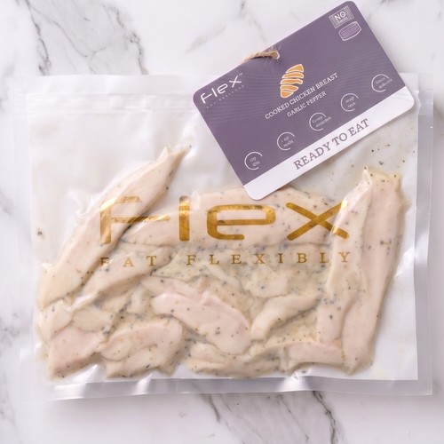 Cooked Chicken Breast Garlic pepper (100g)