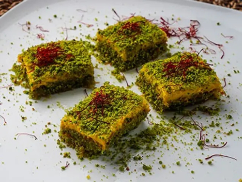 Kunafa Cold With Saffron