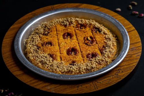 Kunafa With Walnuts and Cheese - Kunafa With Walnuts and Cheese