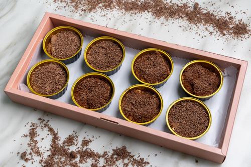 Cold Baklava With Cocoa Box