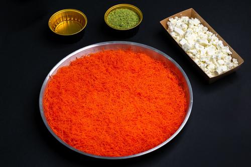 knafa ready to cook - الكنافه تم تحضيرها من قبل فن وقلبها على النار