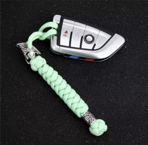 viking keychain green