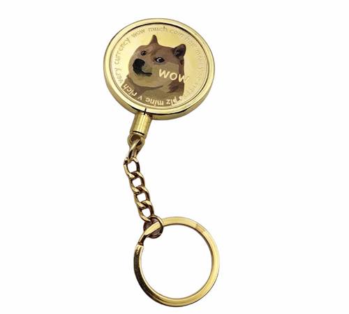 Dogecoin keychain