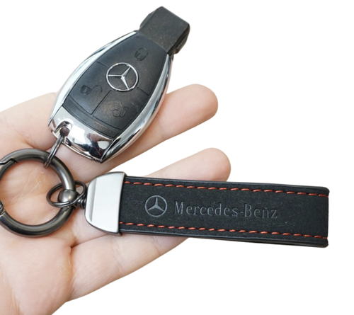 Mercedes keychain  - velvet