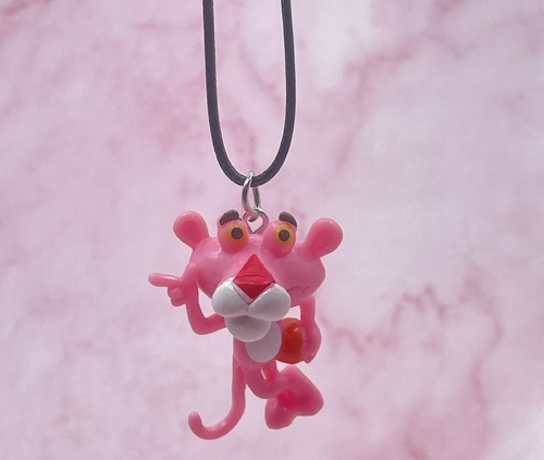 Pink Panther pendant