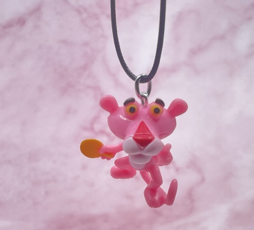 Pink Panther pendant