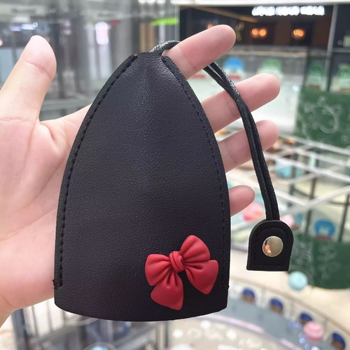 Flower keychain case