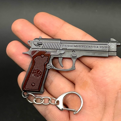 Gun keychain