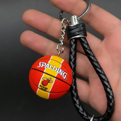 Miami heat keychain