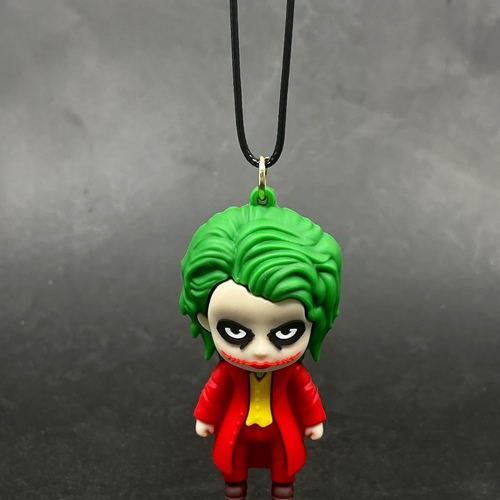 joker pendant- red