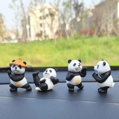 Panda ornament- 4 pieces