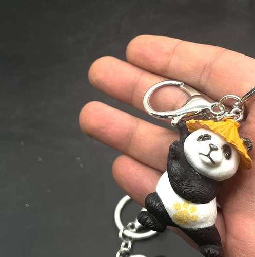 panda keychain