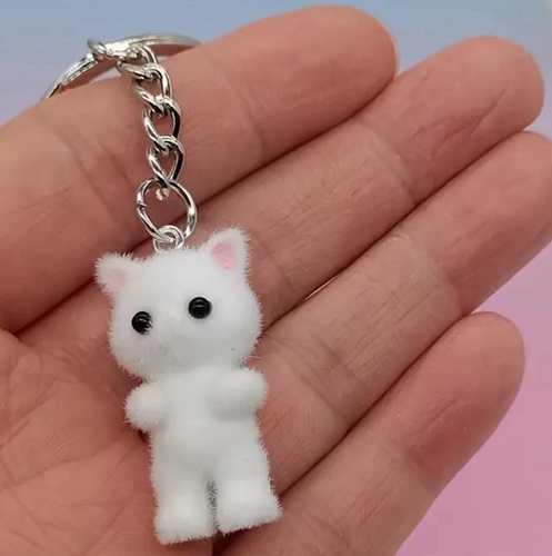 Cat keychain