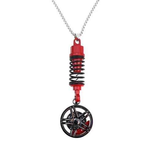 Rims pendant - red