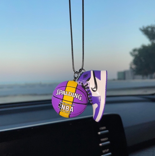 Jordan pendant- purple