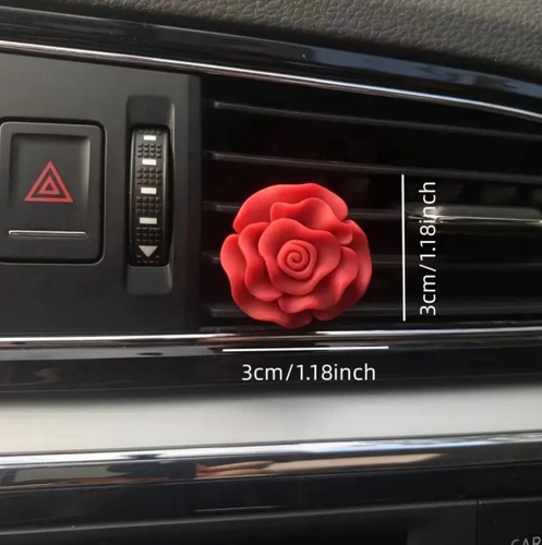 Red rose air freshener