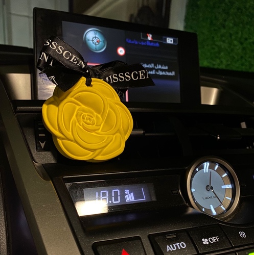 Chanel air freshener- yellow