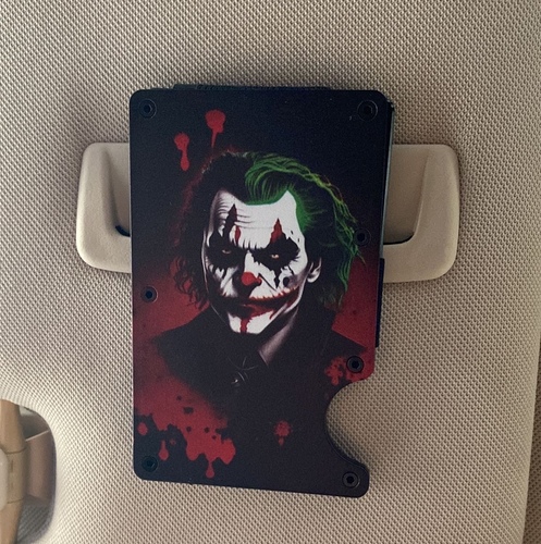 Joker card holder