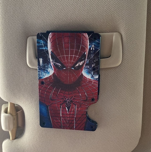 Spiderman card holder