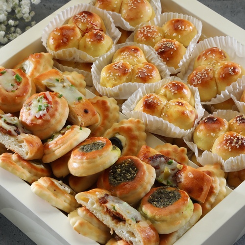 Mix fatayer and kelah
