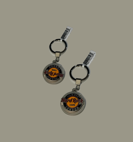 Hard Rock Spinning keychain