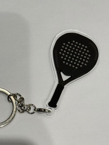 Custom Padel racket keychain by smr