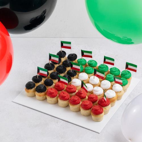 Kuwait Cup Cake - 42pcs without filling only cream decoration