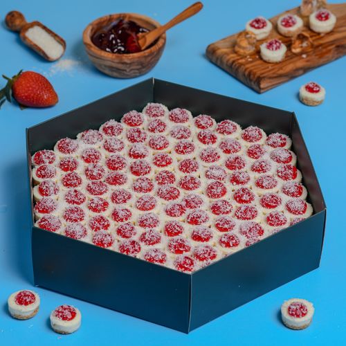 Mini Strawberry Cheesecake(80pcs) - 80 pcs