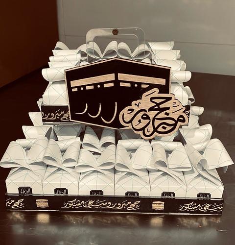 Haj distributions stand - 38boxes each box 2 pcs chocolate inside