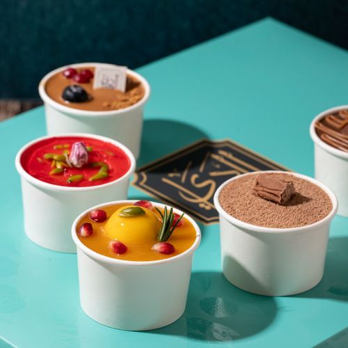 Mini Trifles - 10pcs mix trifles mango - snickers- flake - strawberry- lotus