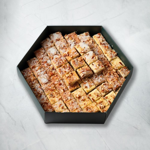 Cheese Crush - Digestive biscuits with chocolate and cream cheese mixed by nuts and pecan and coconut