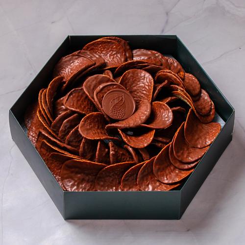 Pringles Chocolate - 50PCS&nbsp;Pringles chips covered by chocolate