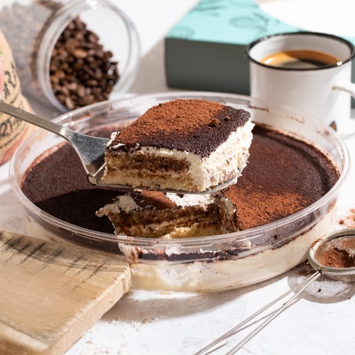 The Original Tiramisu - Italian mascarpone cheese and espresso coffee