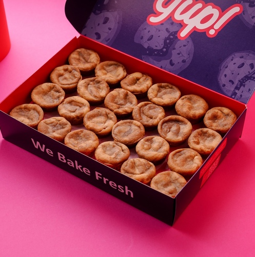 Spinach Latte cookies Bites - Box 24 pieces of Spinach Latte Cookies bites .