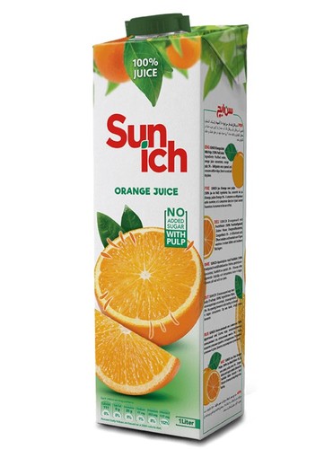 Sun Ich Orange Juice 1L Sugar Free