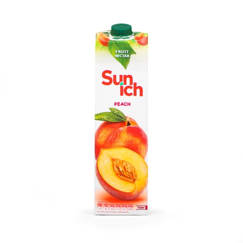 Sun Ich Peach Syrup 1L