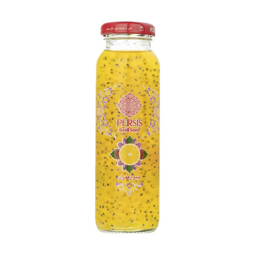 Saffron Lemon Drink with Basil Seeds 200ml Pack of 12