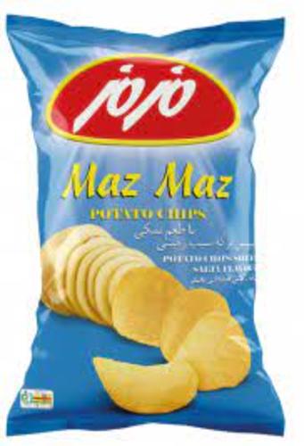 Mazmez chips 12 pieces with salt